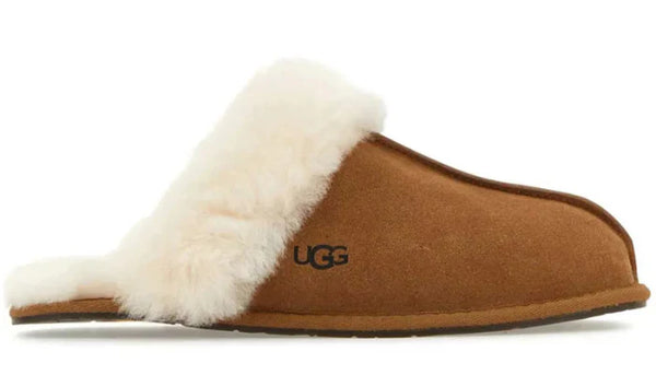 UGG Shearling Cuff Slippers