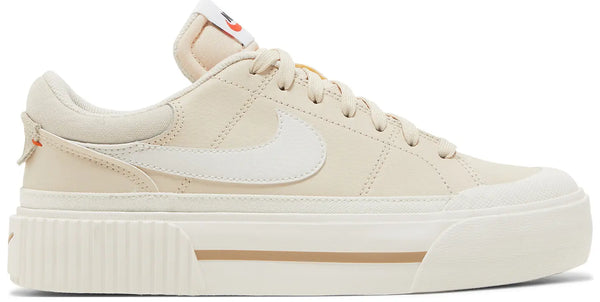 Wmns Court Legacy Lift 'Pearl White'