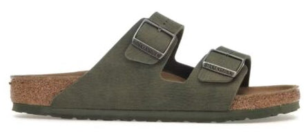 BIRKENSTOCK ARIZONA VEGAN MICROFIBER DESERT DUST THYME
